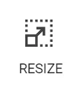 resize
