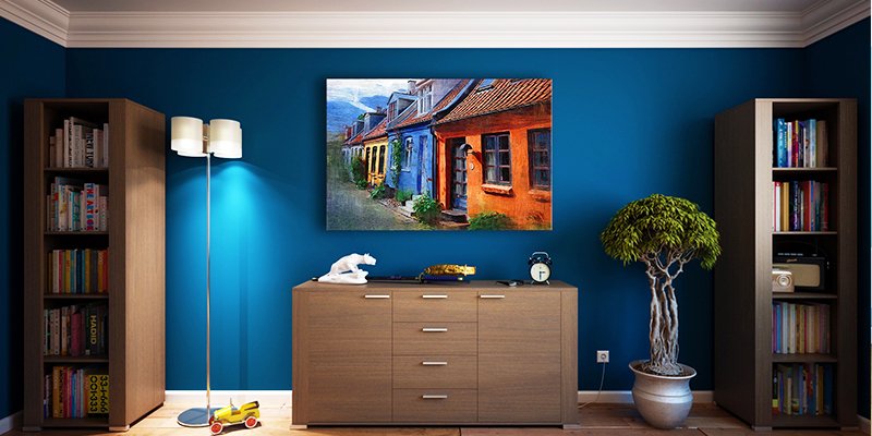 photos on to canvas
