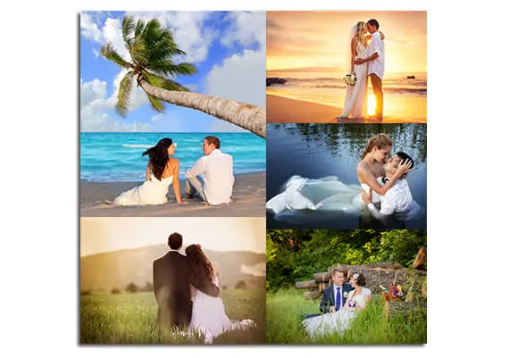 Moments of Love Captured on Canvas Prints