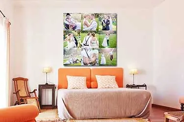 Wedding Events Displayed in a Canvas Grid