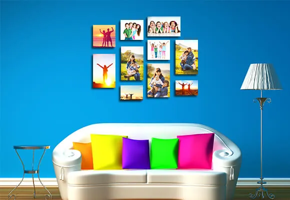 geometric pattern canvas print