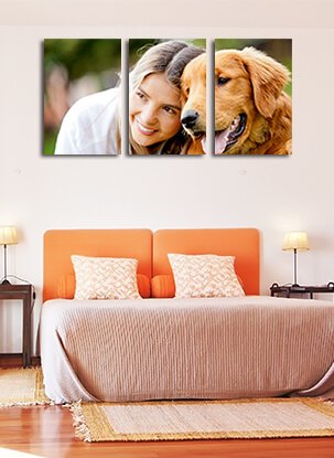 split photo to canvas