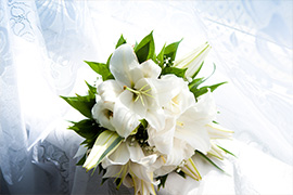 bouquet with Lilly flowers
