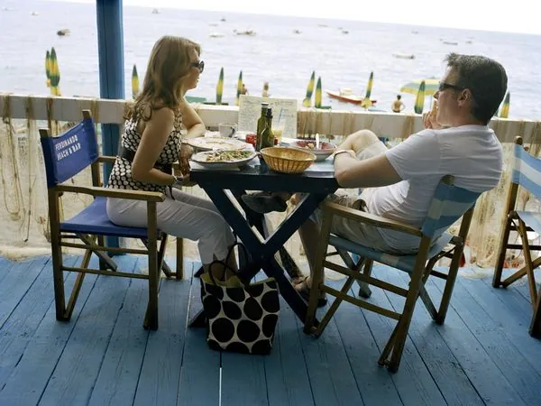 breakfast at the sea side