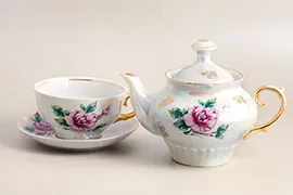 elegant tea set
