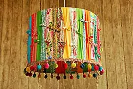 handmade lamp shade