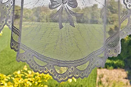 lace curtains
