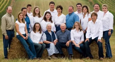 large family gathering