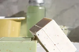 scented shower gels or bubble bath