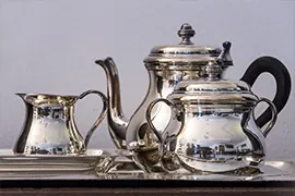 silver tea sets