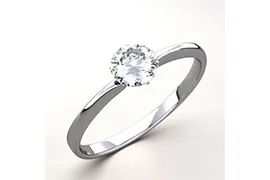 white gold ring