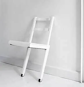 DIY Broken Chair Wall Art