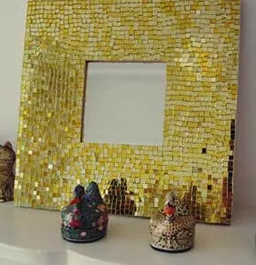 DIY Mosaic Mirror