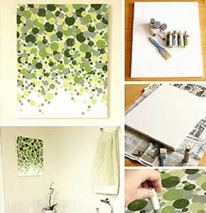 Dotted DIY Wall Art