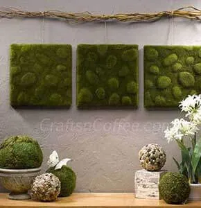 Mossy Wall Art