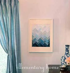 Paint Chip Abstract Art