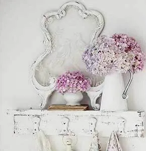 Shabby Chic Distressed Hanger
