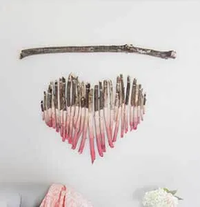 Tree Branch Art Piece