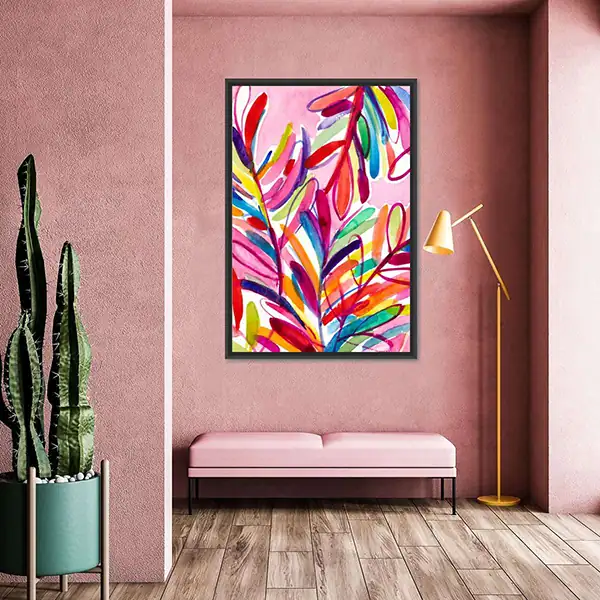 framed abstract art