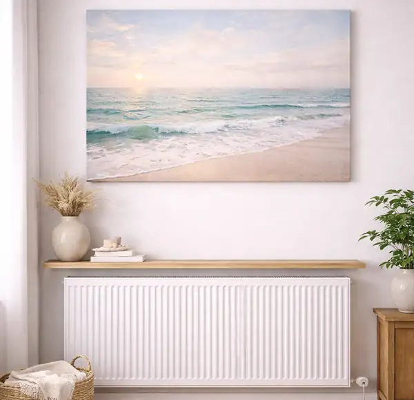 Canvas Above Radiators