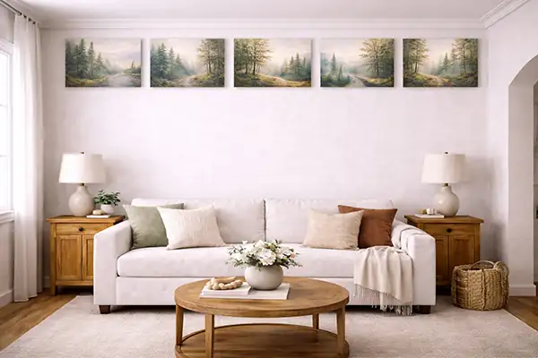 Ceiling Line Canvas Alignment