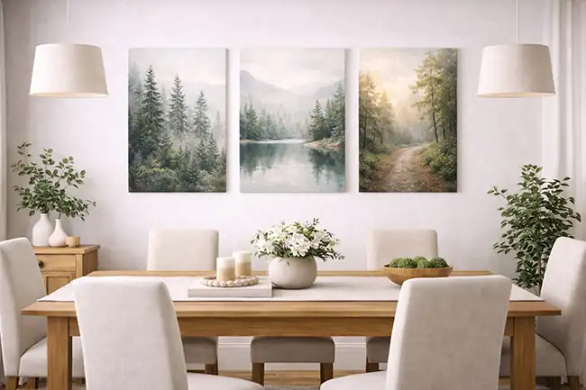 Dining Room Trio Arrangement