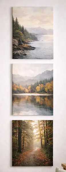 Vertical Canvas Stacks