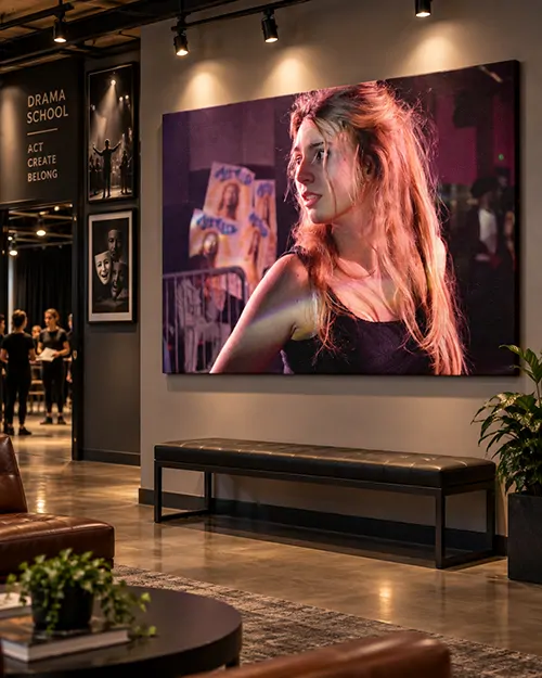 How Bodens College Transformed Its Campus Environment Using Large-Format, Museum-Grade Canvas Prints