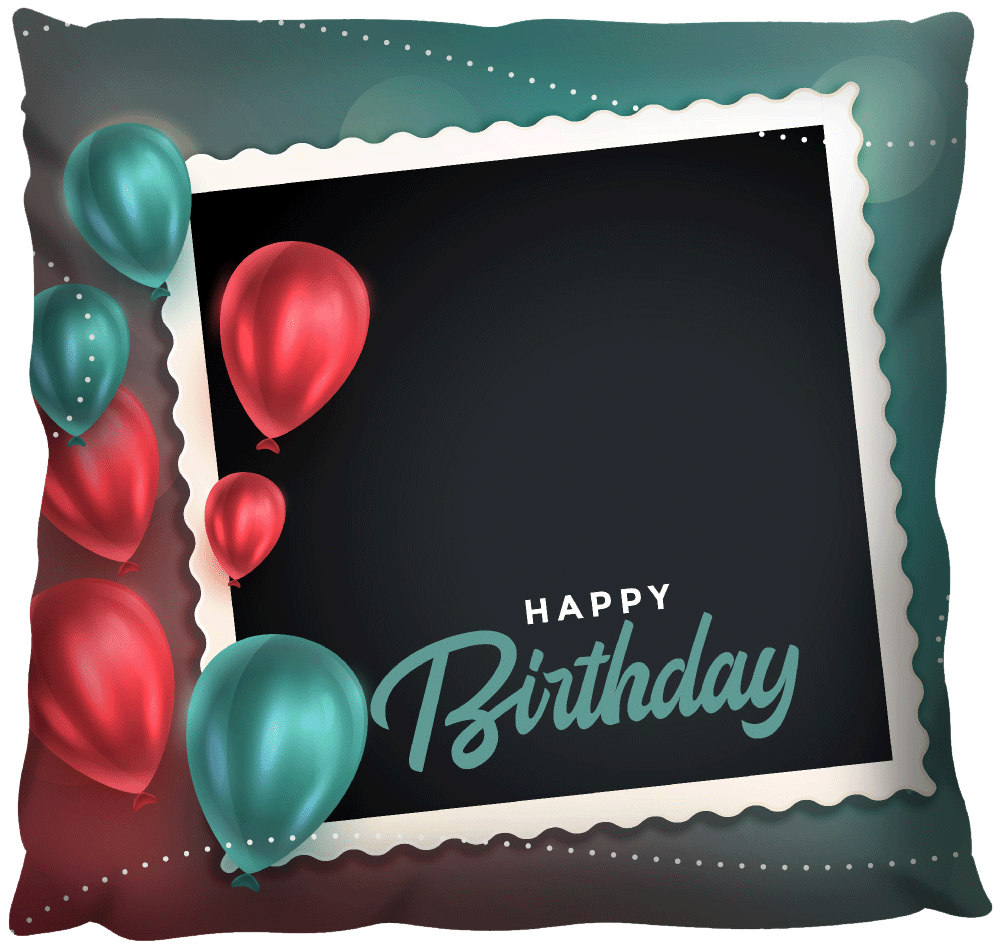 happy birthday cushion
