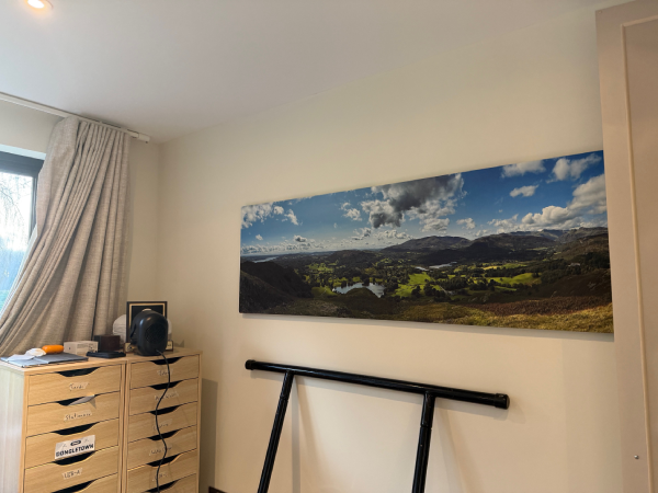 large panoramic canvas print