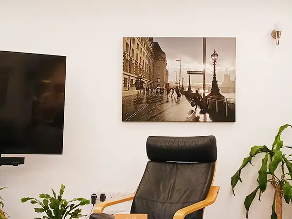 modern office canvas print