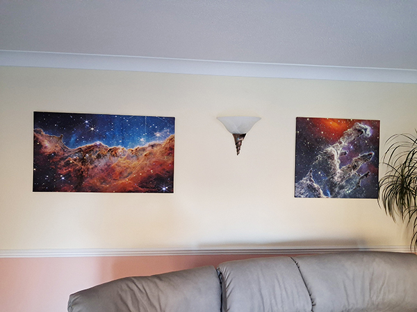 mountain galaxy canvas