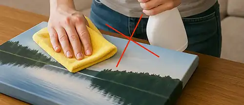 How to Keep Your Canvas Print Squeaky Clean