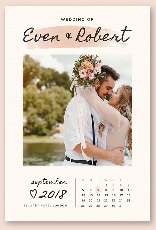 personalised photo calendar