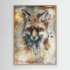 Picture of Fox Wild Animal Vintage Illustration Art 01 by Rafal Kulik