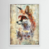 Picture of Fox Wild Animal Vintage Illustration Art 02 by Rafal Kulik