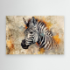 Picture of Zebra Animal Vintage Art Illustration Wallart 06 by Rafal Kulik