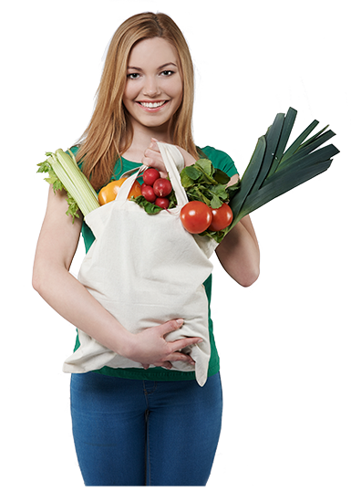 food tote bag