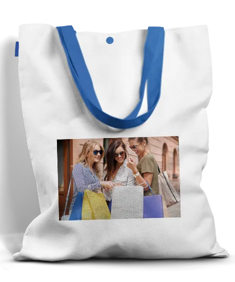 shopping girls tote bag