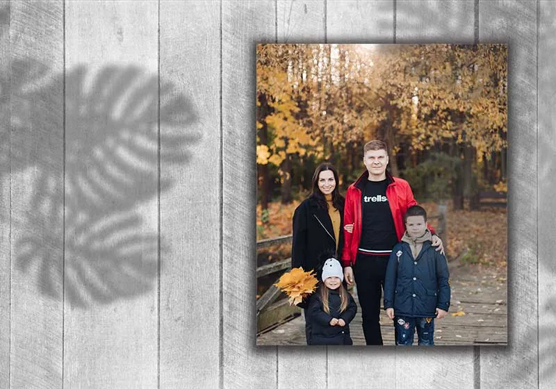 family canvas print